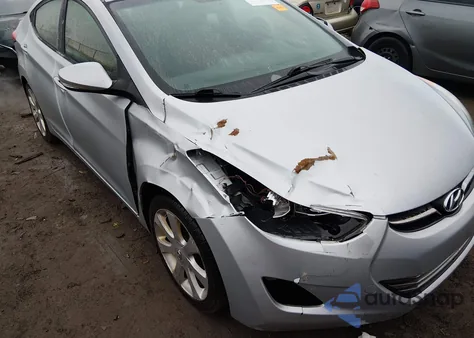 2012 Hyundai Elantra Limited z USA, uszkodzony, nr VIN 5NPDH4AE0CH102580